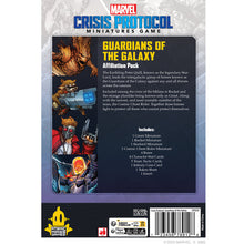 Load image into Gallery viewer, Marvel Crisis Protocol Guardians of the Galaxy Affiliation Pack 1