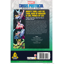 Load image into Gallery viewer, Marvel Crisis Protocol Mighty Thor, Lady Sif, Classic Thor, & Classic Loki
