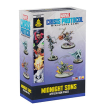 Load image into Gallery viewer, Marvel Crisis Protocol Midnight Sons Affiliation Pack