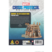 Load image into Gallery viewer, Marvel Crisis Protocol Shrine to En Sabah Nur Terrain Pack