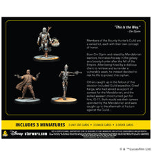 Load image into Gallery viewer, Star Wars Shatterpoint Certified Guild: The Mandalorian Squad Pack