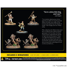 Load image into Gallery viewer, Star Wars Shatterpoint: Ee Chee Wa Maa! Leia Organa Squad Pack