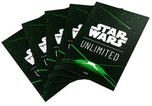 Load image into Gallery viewer, Gamegenic Star Wars Unlimited Art Sleeves - Card Back Green