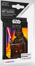Load image into Gallery viewer, Gamegenic Star Wars Unlimited Art Sleeves - Darth Vader
