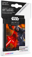 Load image into Gallery viewer, Gamegenic Star Wars Unlimited Art Sleeves - Kylo Ren