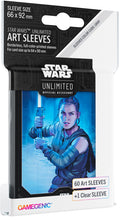 Load image into Gallery viewer, Gamegenic Star Wars Unlimited Art Sleeves - Rey