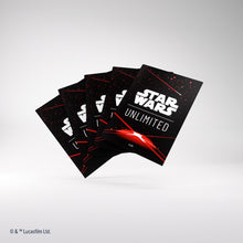 Load image into Gallery viewer, Gamegenic Star Wars Unlimited Art Sleeves - Space Red