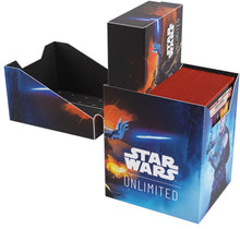 Load image into Gallery viewer, Gamegenic Star Wars Unlimited Soft Crate - Rey/Kylo Ren