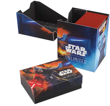 Load image into Gallery viewer, Gamegenic Star Wars Unlimited Soft Crate - Rey/Kylo Ren