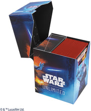 Load image into Gallery viewer, Gamegenic Star Wars Unlimited Soft Crate - Rey/Kylo Ren