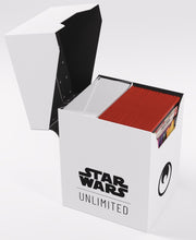 Load image into Gallery viewer, Gamegenic Star Wars Unlimited Soft Crate - White/Black