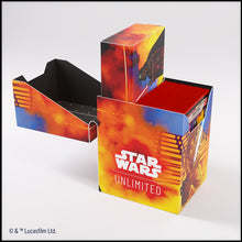 Load image into Gallery viewer, Gamegenic Star Wars Unlimited Soft Crate - Luke/Vader