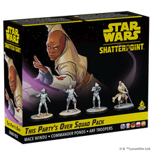 Load image into Gallery viewer, Star Wars Shatterpoint This Party's Over: Mace Windu Squad Pack
