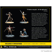 Load image into Gallery viewer, Star Wars Shatterpoint Fistful of Creds: Cad Bane Squad PackStar Wars Shatterpoint Fistful of Credits: Cad Bane Squad Pack