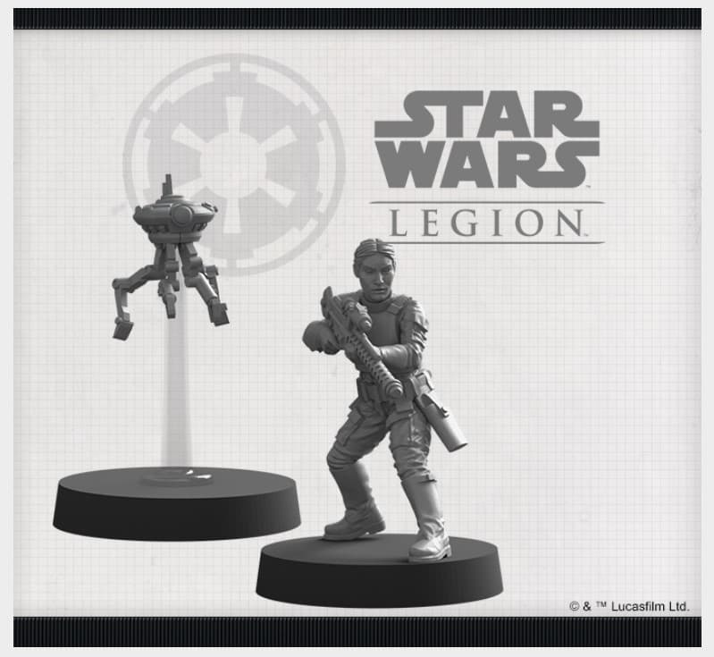 Star Wars Legion Iden Versio and ID10 Commander Expansion Games