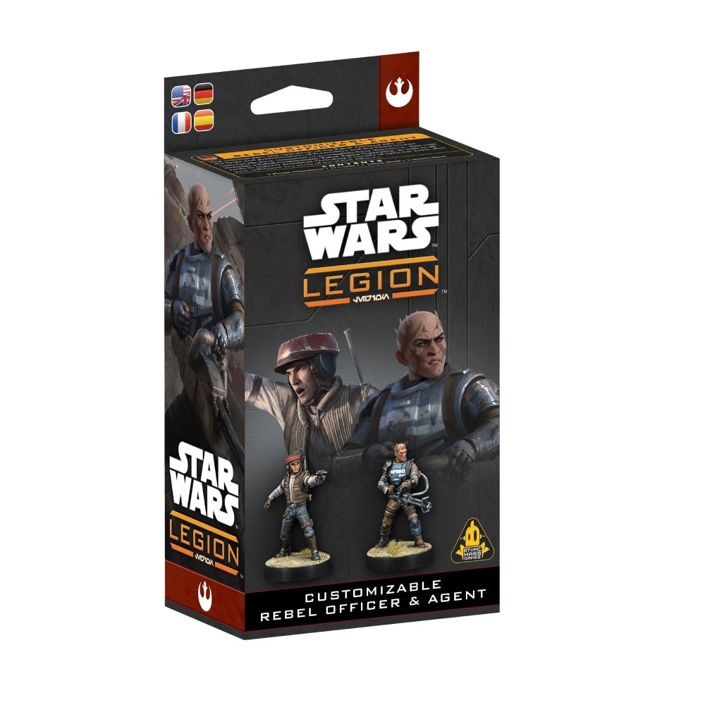 Star Wars: Legion - Customizable Rebel Officer & Agent