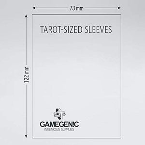 Gamegenic Matte Board Game Sleeves - Tarot Sizes (73mm x 122mm) (50 Sleeves Per Pack) - Star Wars Shatterpoint compatible