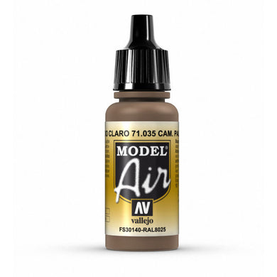 Vallejo - Model Air - Camouflage Pale Brown 17 ml