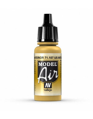 Vallejo - Model Air - US Interior Yellow 17 ml