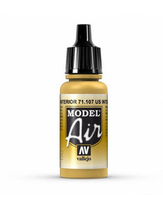 Vallejo - Model Air - US Interior Yellow 17 ml