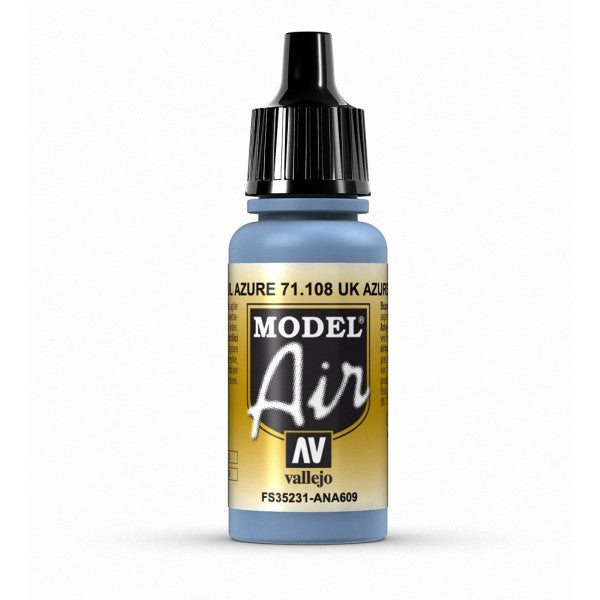 Vallejo - Model Air - UK Azure Blue 17 ml