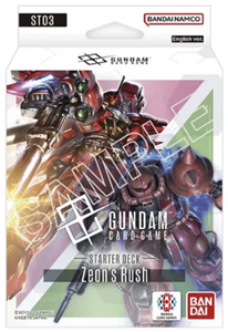 Gundam Card Game: Starter Deck – Zeon's Rush [ST03]
