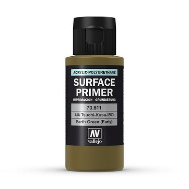 Vallejo - Surface Primer - IJA-Tsuchi-Kusa-IRO Earth Green (early) 60 ml