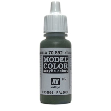 Vallejo Model Colour - Yellow Olive 17 ml Old Formulation