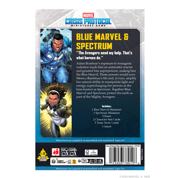 Marvel Crisis Protocol Blue Marvel & Spectrum – Games Bandit