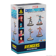 Load image into Gallery viewer, Marvel Crisis Protocol Avengers Affiliation Pack