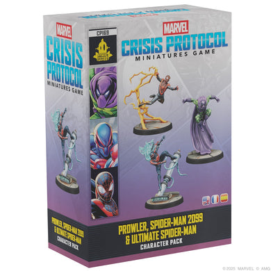 Marvel Crisis Protocol Prowler, Spider-Man 2099 & Ultimate Spider-Man