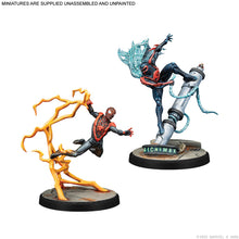 Load image into Gallery viewer, Marvel Crisis Protocol Prowler, Spider-Man 2099 &amp; Ultimate Spider-Man