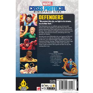 Marvel Crisis Protocol Defenders Affiliation Pack