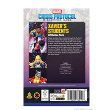 Load image into Gallery viewer, Marvel Crisis Protocol Xavier’s Students Affiliation Pack