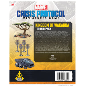 Marvel Crisis Protocol Kingdom of Wakanda Terrain Pack