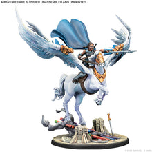 Load image into Gallery viewer, Marvel Crisis Protocol Valkyrie on Elendil &amp; Warriors Three
