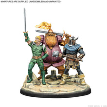 Load image into Gallery viewer, Marvel Crisis Protocol Valkyrie on Elendil &amp; Warriors Three