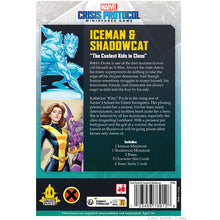Load image into Gallery viewer, Marvel Crisis Protocol Iceman &amp; Shadowcat