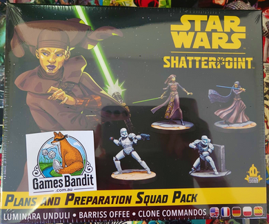 Star Wars Shatterpoint Plans and Preparation: Luminara Unduli Squad Pack