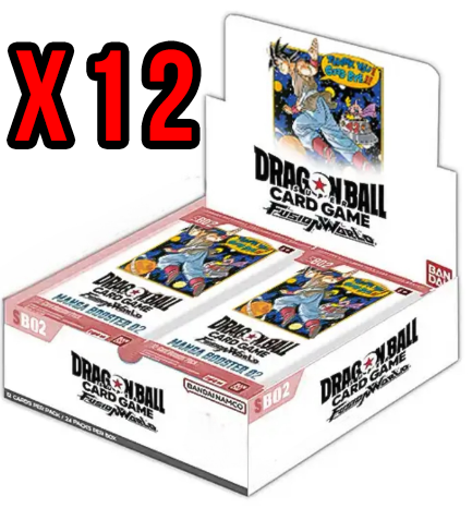 Dragon Ball Super Card Game: Fusion World Manga Booster Box Case [SB Games Bandit Dragon Ball Super Card Game: Fusion World Manga Booster Box Case [SB Games Bandit