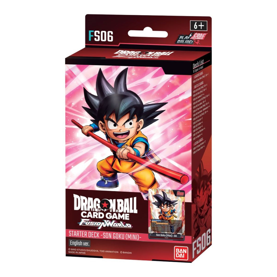 Dragon Ball Super Card Game: Fusion World – Starter Deck: Son Goku (Mini) [FS06]