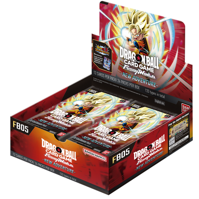 Dragon Ball Super Card Game: Fusion World – Booster Box – New Adventure [FB05] (14th Feb)