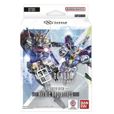 Gundam Card Game: Starter Deck – Heroic Beginnings [ST01]