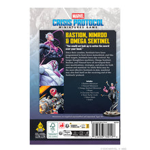 Load image into Gallery viewer, Marvel Crisis Protocol Bastion, Nimrod &amp; Omega Sentinel