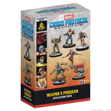 Load image into Gallery viewer, Marvel Crisis Protocol – Weapon X Affiliation Pack