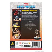 Load image into Gallery viewer, Marvel Crisis Protocol – Weapon X Affiliation Pack