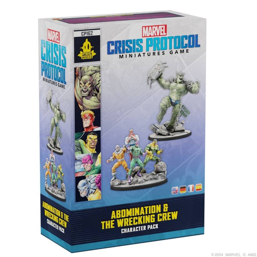 Marvel Crisis Protocol Abomination & Wrecking Crew (8th Nov)