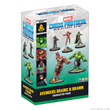 Load image into Gallery viewer, Marvel Crisis Protocol Avengers Brains &amp; Brawn Character Pack