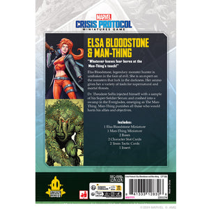 Marvel Crisis Protocol Elsa Bloodstone & Man-Thing (31st Jan)