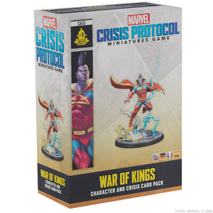 Marvel Crisis Protocol War of Kings Character and Crisis Card Pack